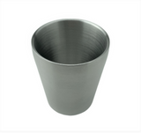 Satin Stainless Steel Water Cup 10oz,  8.3cmD*9.7cmH (Vacuum)