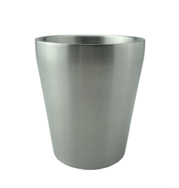 Satin Stainless Steel Water Cup 10oz,  8.3cmD*9.7cmH (Vacuum)