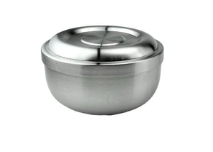 Satin Stainless Steel Rice Bowl, 4.15"x2"