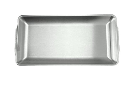 Satin Stainless Steel Rectangular Plate, 12-1/2*6-3/8"