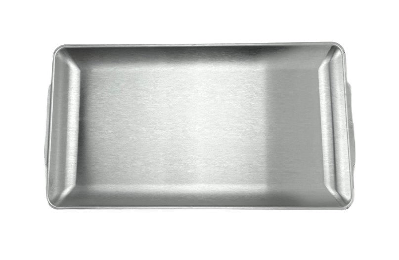 Satin Stainless Steel Rectangular Plate, 16-1/8 * 7-1/16"