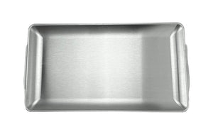 Satin Stainless Steel Rectangular Plate, 14-1/8*7-5/8"