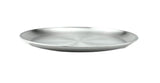Satin Stainless Steel Round Plate, 11-3/4"