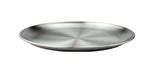 Satin Stainless Steel Round Plate, 6-5/8"