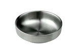 Satin Stainless Steel Shallow Round Bowl (Double Vacuum), 3-1/2"