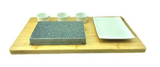 Lunch Combo Wood Tray 19-1/2*11-7/8"