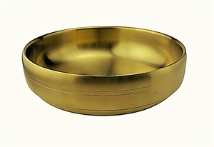 Titanium Round Bowl (Double Vacuum), 9"D*3.15"H