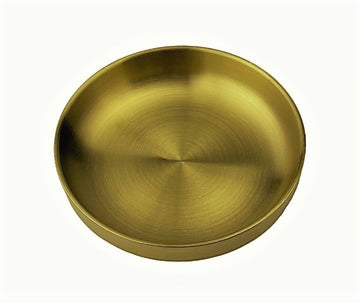 Titanium Shallow Round Bowl (Double Vacuum), 5-1/2"D