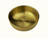 Titanium Shallow Round Bowl (Double Vacuum), 5-1/4"D