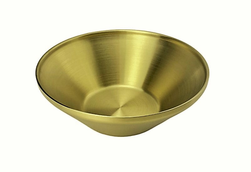 Titanium V-shaped Salad Bowl, 8.6"D*2-3/4"H