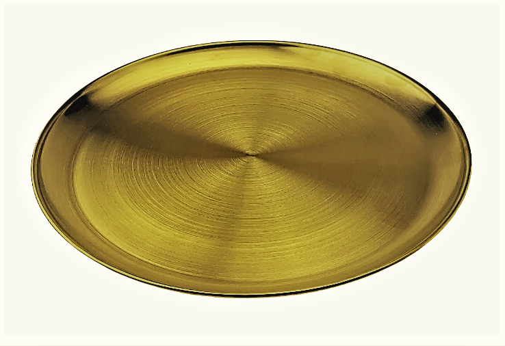Titanium Sanding Round Plate, 13-3/8"