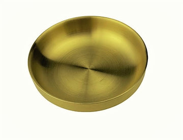 Titanium Shallow Round Bowl (Double Vacuum), 5-1/2"D