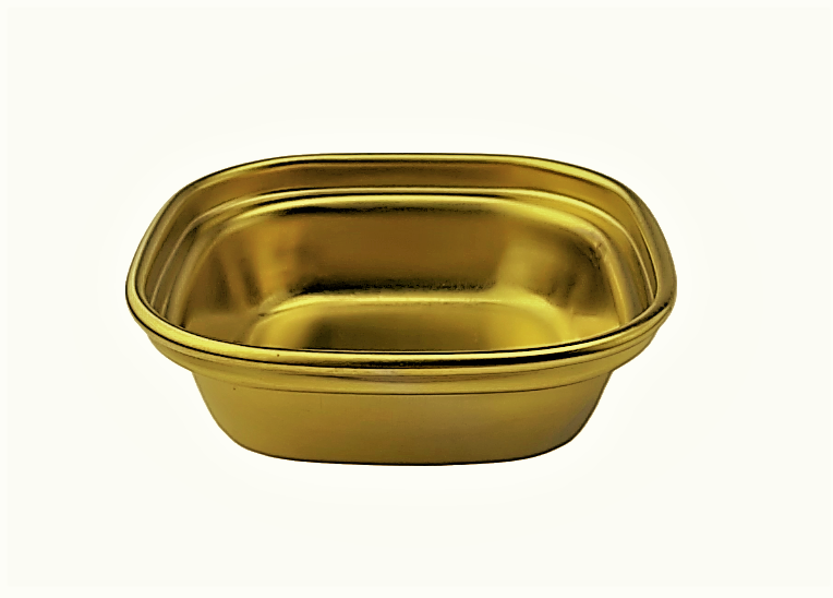 Titanium Square Sauce Plate, 3-1/8*3-1/16"D