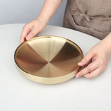 Titanium Round Heavy Duty Plate, 8-1/4"D (21cm)