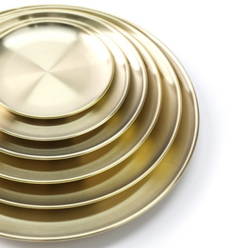 Titanium Round Plate, 9"D