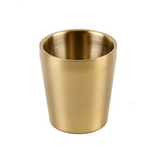 Titanium Cup Water (Vacuum) 7.8oz, 2-3/4″Dx3-1/8″H