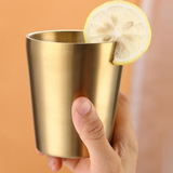 Titanium Water Cup (Vacuum) 16 oz, 8.7cmD x14.2cmH