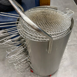 SS Grill Keeping Cart 38cmD(15") 2tier