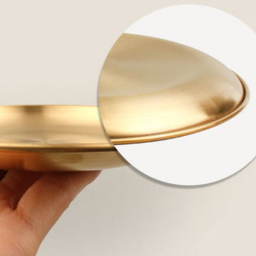 Titanium Round Plate, 10-5/8"D