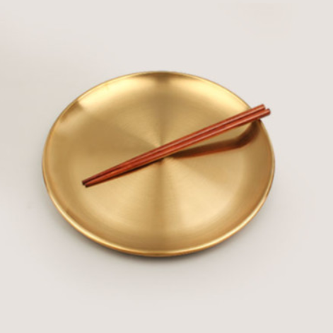 Titanium Round Plate, 10-5/8"D