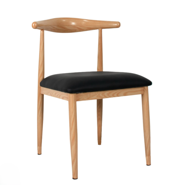Natural Finish Bull Horn Regular Chair