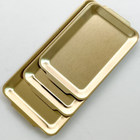 Titanium Rectangular Plate, 16-1/8*7"D