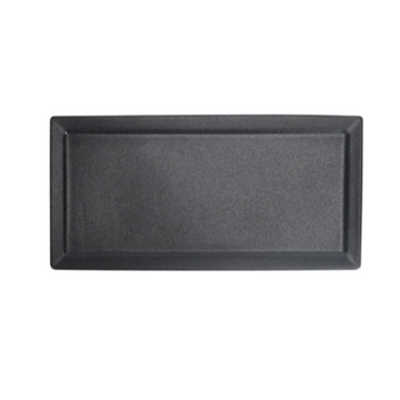 10 x 5’’ Black Porcelain Rectangular Plate