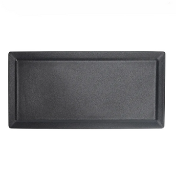 14 x 5’’ Black Porcelain Rectangular Plate