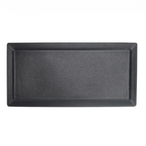 14 x 5’’ Black Porcelain Rectangular Plate