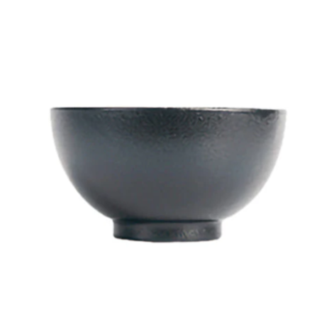 5’’ Porcelain Round Black Bowl 15 Oz