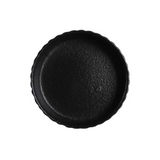 5'' BLACK Round Brulee 6 Oz.