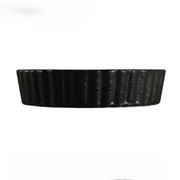 5'' BLACK Round Brulee 6 Oz.