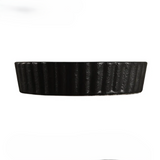 5'' BLACK Round Brulee 6 Oz.