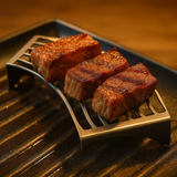 Stainless Steel Meat Grill Rack  7-1/4"L x 2-1/4"W