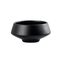 3½″ Black Porcelain Bowl — 2″ High