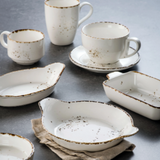 9 x 6.5’’ Rectangular Bowl 25 Oz. Splash Blanch