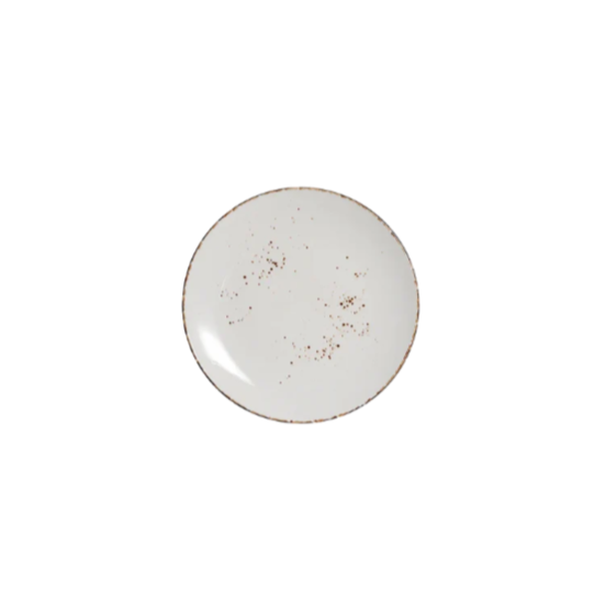 6.25’’ Coupe Plate Splash Blanch