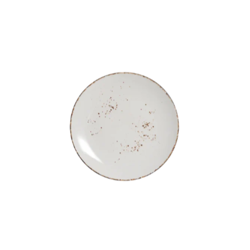8’’ Coupe Plate Splash Blanch