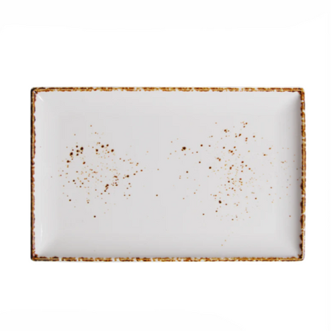 13 x 8.5’’ Rectangular Plate Splash Blanch