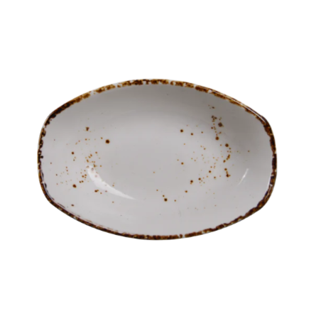 7 x 4.5’’ Rectangular Bowl 10 Oz. Splash Blanch