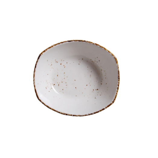 7 x 6.25’’ Rectangular Deep Bowl 20 Oz. Splash Blanch