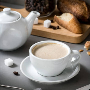 Stackable Tea Cup Splash Blanch 8 Oz.