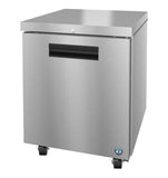 Hoshizaki UF27B-01 27" Stainless Steel Undercounter Freezer with Lock