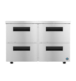 Hoshizaki UF48B-LPD4 48" Low Profile 4-Drawer Undercounter Freezer