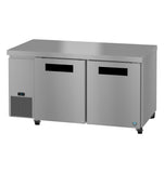 Hoshizaki ULF60B 60" Side-Mount Stainless Steel Undercounter Freezer
