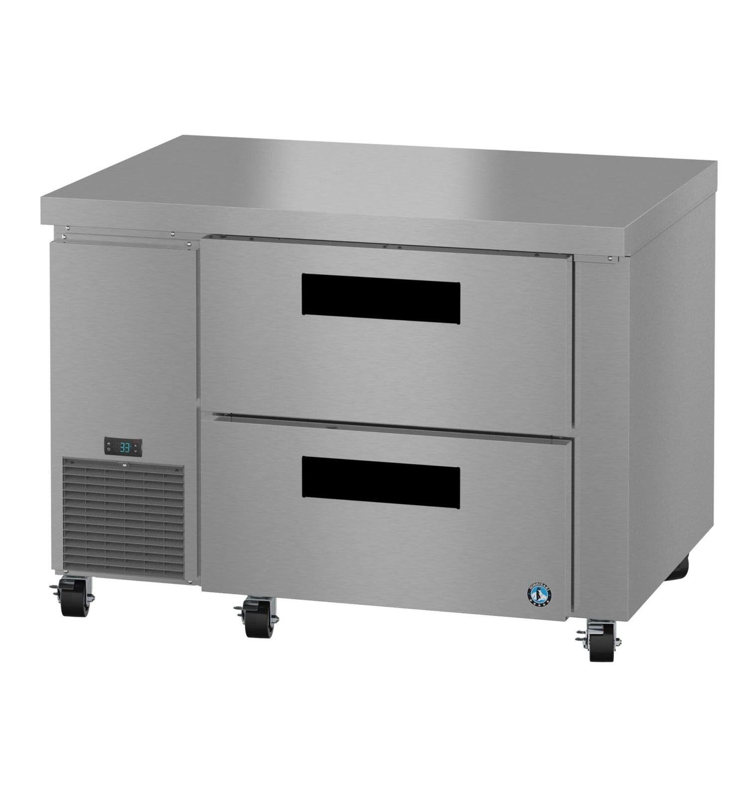 Hoshizaki ULR46B-D2 46" Side-Mount 2-Drawer Undercounter Refrigerator