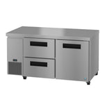 Hoshizaki ULR60B-D2 60" Side-Mount 2-Drawer/1-Door Undercounter Refrigerator