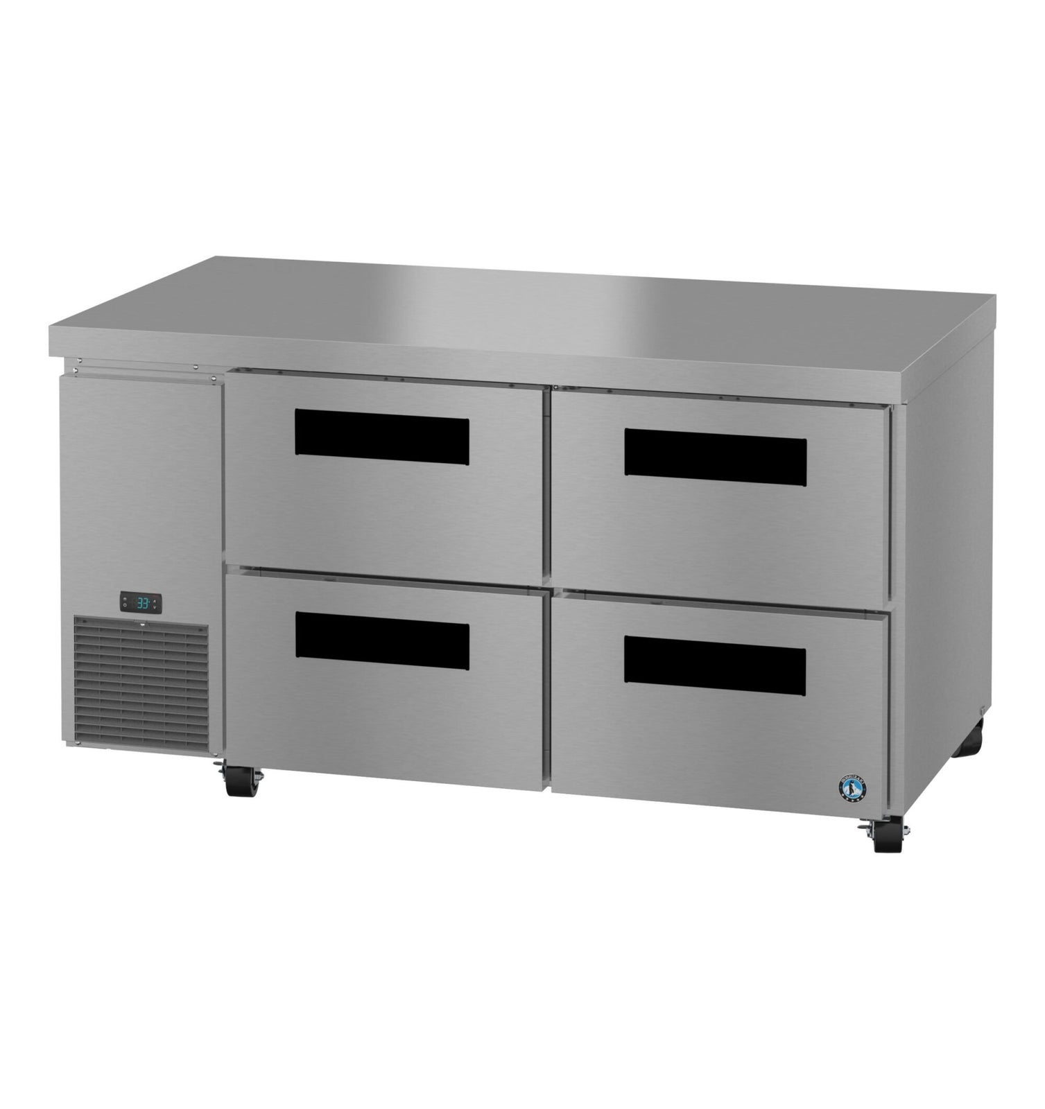 Hoshizaki ULR60B-D4 60" Side-Mount 4-Drawer Undercounter Refrigerator
