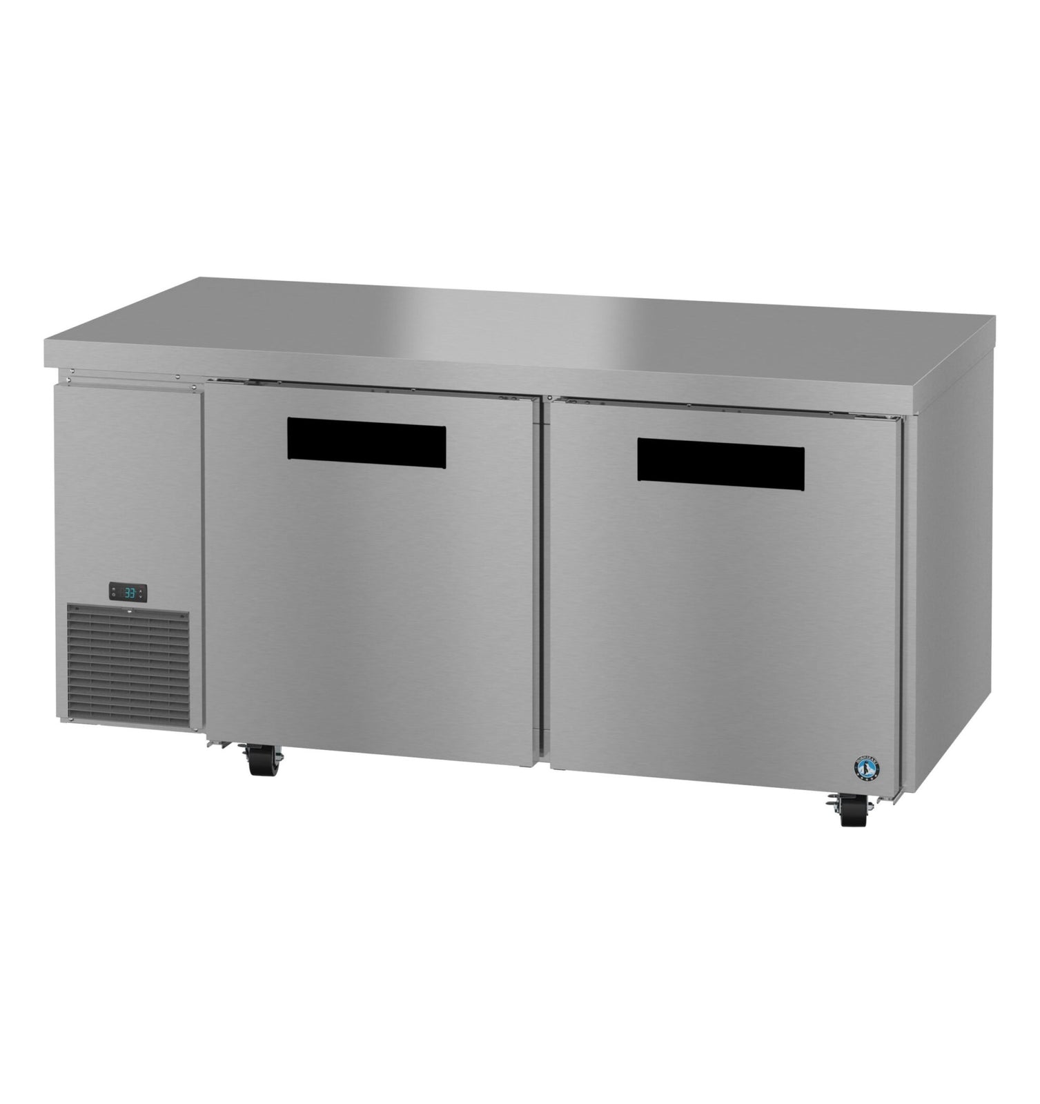 Hoshizaki ULR67B 67" Side-Mount Stainless Steel Undercounter Refrigerator