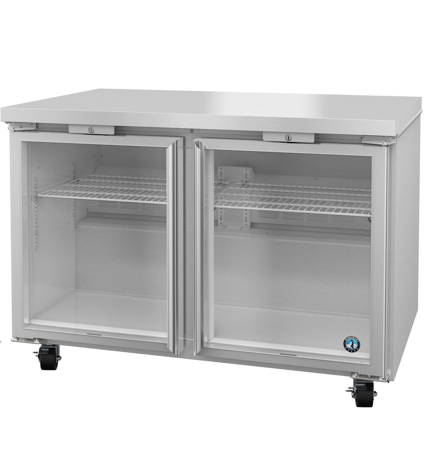 Hoshizaki UR48B-GLP01 48" Low Profile Glass Door Undercounter Refrigerator